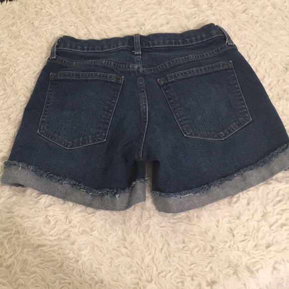 GAP Denim Cuffed Denim Shorts Size 24 Petite - Picture 7 of 10